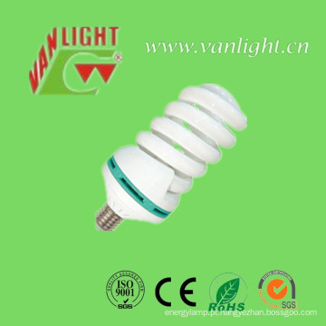 Alta potência T5 completo espiral 45W CFL, lâmpada de poupança de energia